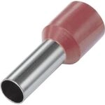 Vogt Verbindungstechnik - 460408 Aderendh&uuml;lse 1.5 Mm&sup2; Teilisoliert Rot 100 St.