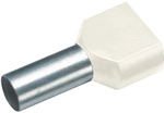 Vogt Verbindungstechnik - 460814d Zwillings-aderendh&uuml;lse 10 Mm&sup2; Teilisoliert