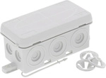 Wiska - 10110195 Abzweigkasten (l X B X H) 86 X 44 X 41 Mm Grau Ip55 10 St.