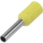 Vogt Verbindungstechnik - 490712 Aderendh&uuml;lse 6 Mm&sup2; Teilisoliert Gelb 100 St.