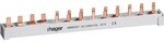 Verteilerkasten Hager Phasenschiene 10 Module 4 Pole