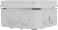 Sonstige - Aufputz- Abzweigdose Ip65, Mit Schraubdeckel, 108 X 108 X 64 Mm, Grau