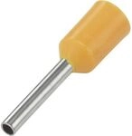 Vogt Verbindungstechnik - 470609 Aderendh&uuml;lse 4 Mm&sup2; Teilisoliert Orange 100 St.