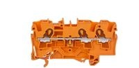 3-adriger Sammelschienenverbinder 4mm2 Orange 2004-1302 Topjobs