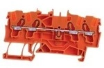 4-adriger Sammelschienenverbinder 2,5 Mm&sup2; Orange 2002-1402 Topjobs