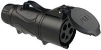 Pce Cee-kupplung Grip Midnight, 16 A, 5-polig