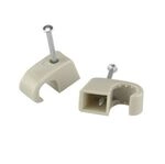 Expressschelle 10-14mm Grau 75x Nagelschellen