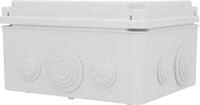 Weitere - Aufputz- Abzweigdose Ip65, Mit Schraubdeckel, 175 X 151 X 95 Mm, Grau