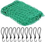 Anh&auml;ngernetz 2,5 X 3,5 M, Mit 10 Haken, Eckmarkierungen, Gummiseil, Anh&auml;nger