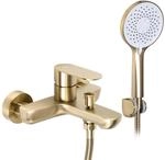 Rea Wannenarmatur Logan Brush Gold