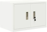 Vidaxl Storage Cabinet White 60 X 40 X 40 Cm Steel