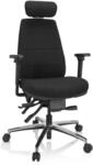 B&uuml;rostuhl / Drehstuhl Phoenix Pro I Stoff Schwarz Hjh Office