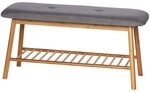 Schuhbank Mit Kissen Bahari, Bambus Wenko