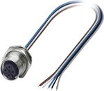 1419658 Sensor-/aktor-einbausteckverbinder M12 Buchse, Einbau 0.50 M Polzahl...