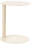 Outdoor Beistelltisch Venturina 40 Cm 40 Cm Metall Beige