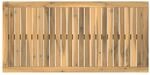 Tischplatte 100,5 X 49 X 2 Cm Rechteckig Massives Akazienholz Vidaxl