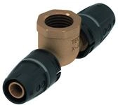 Tece - Logo-push T-st&uuml;ck Innengewinde Dimension 20mm X Rp 1/2' X 20mm,
