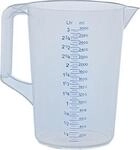Messbecher Paderno 3 Liter Polypropylen