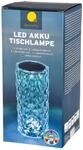 Led Akku Touch Leuchte Aus Acryl Kristall Mit Fernbedienung - 21 X 9 Cm -