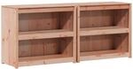 Vidaxl Outdoor Kitchen Cabinet Meppel 2 Pcs Natural Douglas