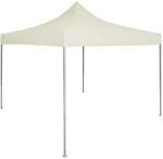 Partyzelt 200 X 200 X 315 Cm Creme Oxford-stoff Vidaxl