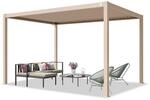 Primeyard Bioklimatische Pergola 3x4 M Aluminium-pfosten Ca. 100x100 Mm,...