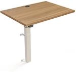 Stier Elektrisch H&ouml;henverstellbarer Steh-tisch 501-9 80 X 60cm Nussbaum
