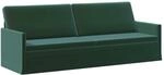 3-sitzer Sofa Dunkelgr&uuml;n 220 X 81 X 82 Cm Samt (v) Vidaxl