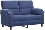 Sofa Polizeiblau 154 X 85 X 93 Cm Samt Vidaxl