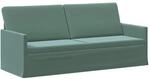 3-sitzer Sofa Meergr&uuml;n 190 X 81 X 82 Cm Samt (v) Vidaxl