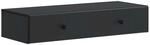 Wandmontierter Beistelltisch Schwarz 87,5 X 34,5 X 17 Cm Vidaxl
