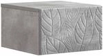 Wandmontierter Beistelltisch Betongrau 34,5 X 33 X 20 Cm Vidaxl
