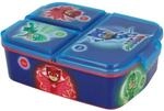 Kinder Brotdose Mit 3 F&auml;chern, Bpa-frei, Pj Masks Motiv