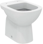 Stand Wc Gl&auml;nzend Wei&szlig;er Bodenablauf Mit Schlankem Sitz Ideal Standard I.life -