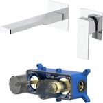 Kronenbach Quara 3.0, Set Waschtisch-einhebelmischer Unterputz Incl....