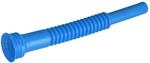 Auslaufrohr Flexibel Hd-pe Blau L265 Mm