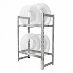 Relaxdays Reifenregal F&uuml;r 4 Reifen, Hxbxt: 100 X 60 X 35 Cm, 150 Kg Je Ebene,
