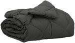 Sommerdecke 220 X 135 Cm 200 Gsm Mikrofaser Anthrazit Vidaxl