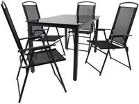Ebuy24 - 5-tlg Sitzgruppe Gartenm&ouml;bel Set 140s