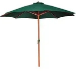 Sonnenschirm Gr&uuml;n 258 Cm - Vidaxl