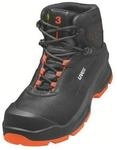 Uvex Stiefel 3 S3 Schwarz Orange Weite 10 Gr&ouml;&szlig;e 42