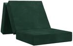 Klappsofa Bett 75 X 67 X 45 Cm Dunkelgr&uuml;n Vidaxl