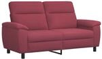 Sofa Weinrot 178 X 90 X 95 Cm Stoff Vidaxl