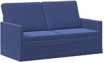 2-sitzer Sofa Polizeiblau 150 X 81 X 82 Cm Samt (v) Vidaxl