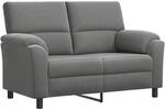 Sofa Dunkelgrau 154 X 85 X 93 Cm Samt Vidaxl