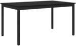 Esstische 150 X 90 X 75 Cm Holzwerkstoff Schwarz Eichen-optik Vidaxl