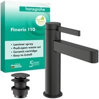 Hansgrohe Finoris Einhebel-waschtischarmatur 110 Mit Push-open