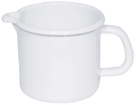 Riess Schnabeltopf ⌀12cm 1l Weiss Emaille
