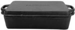 Gusseisenkuss&reg; 2-in-1 Casserole Mit Deckel 16 X 11 Cm Volumen 0,6 / 0,15 Liter