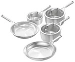 Ninja Everclad C95005eui Edelstahl-kochset, 8-teilig, 3-lagig, Induktion,...
